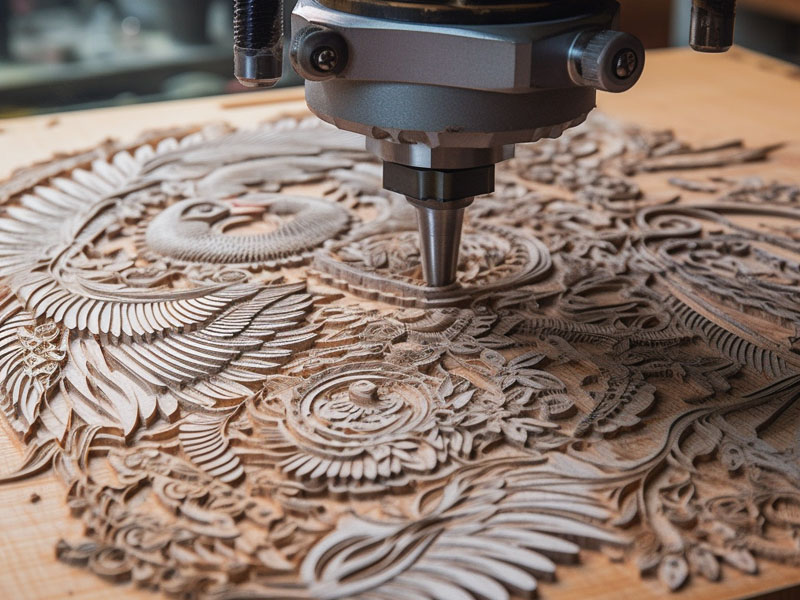 雕銑機如何去銑直角？